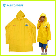 Impermeable a medida de los niños del PVC de la marca